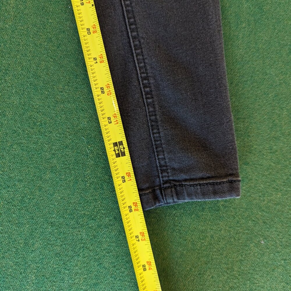 Indigo Blue Faded Black Skinny Jeans XS - Picture 8 of 8
